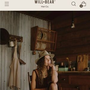 Will + Bear Anderson Sage Crushable Felt Hat